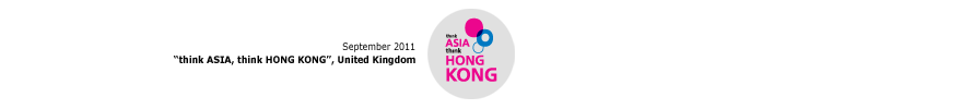 "think ASIA, think HONG KONG", United Kingdom   September 2011
