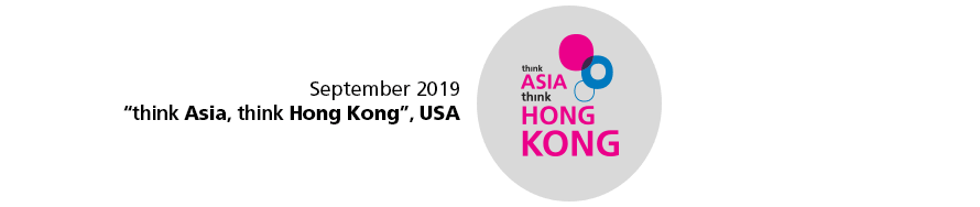 "think GLOBAL, think HONG KONG", Los Angeles September 2019